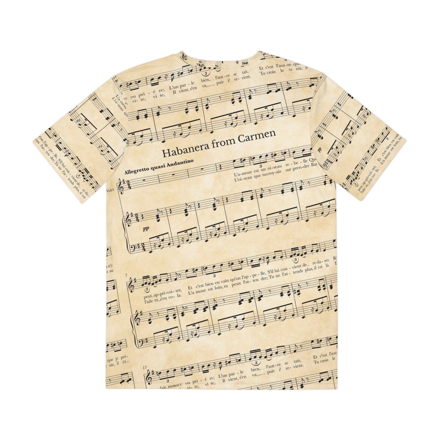 Carmen Habanera Music Unisex Shirt
