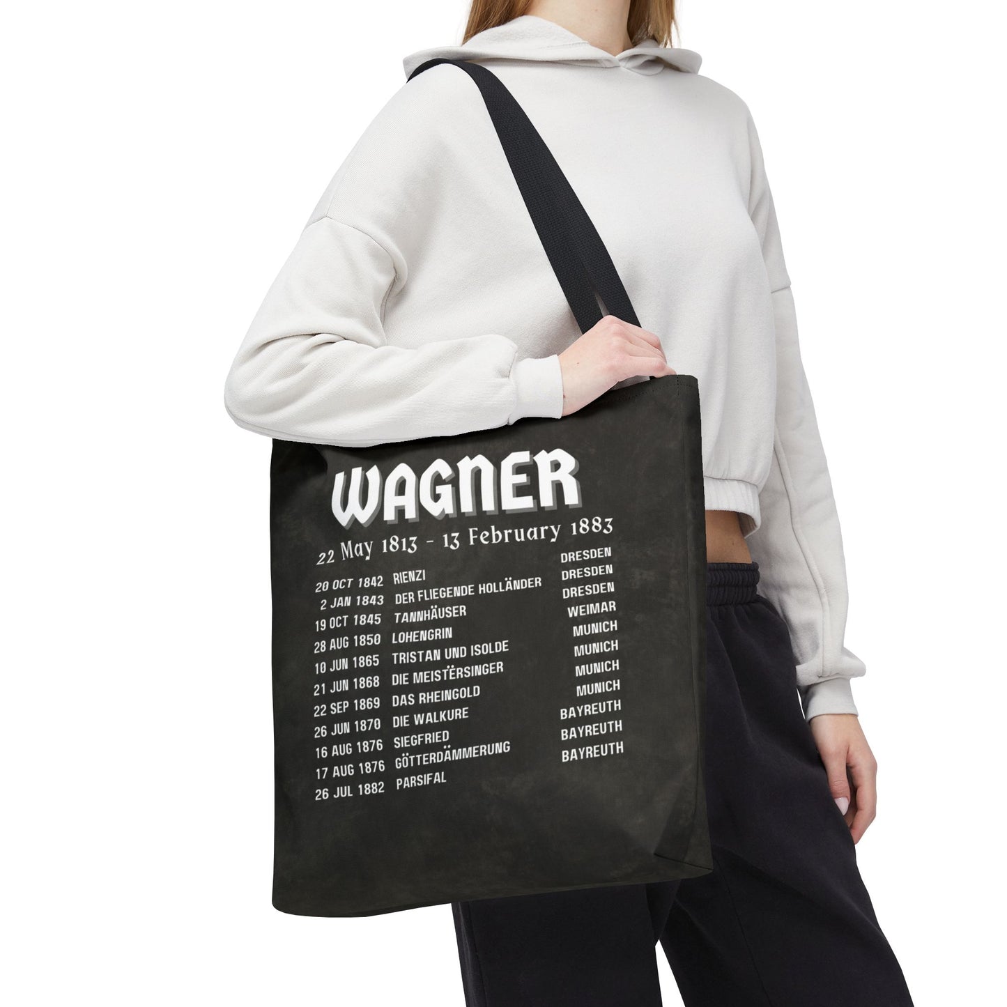 Wagner Opera Premiers Tote Bag