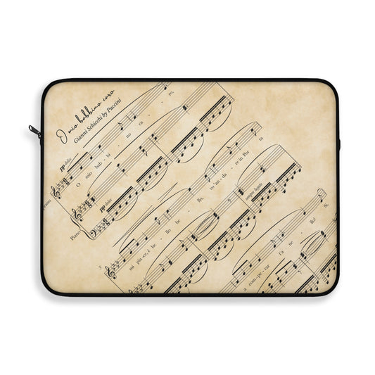 O Mio Babbino Caro Laptop Sleeve