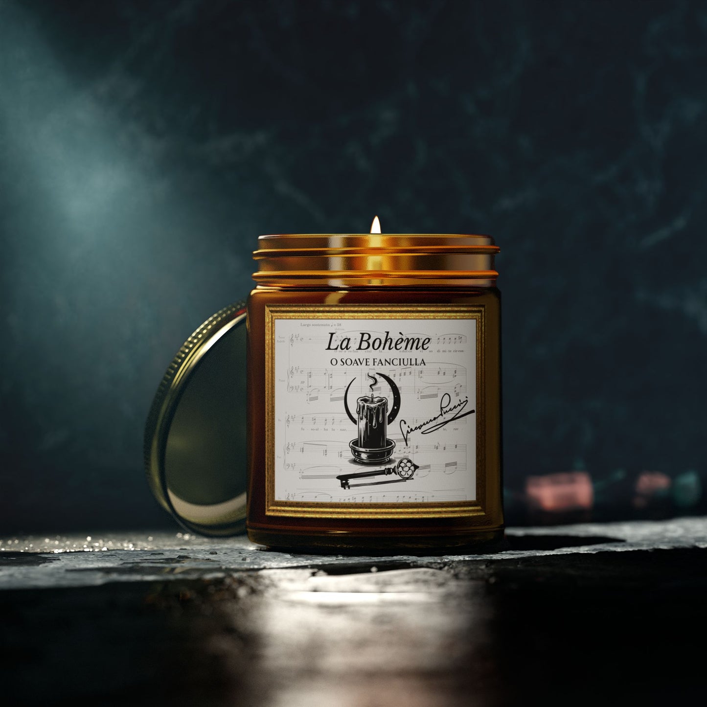 La Boheme O Soave Fanciulla Candle