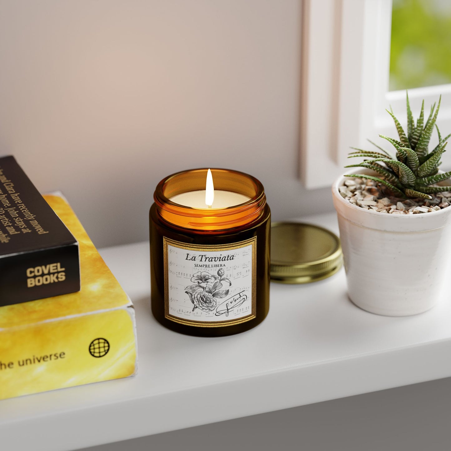 La Traviata Sempre Libera Candle