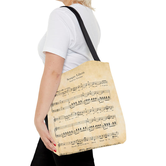 La Traviata Sempre Libera Opera Tote Bag