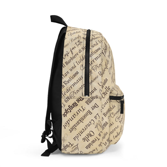 Opera Titles Backpack