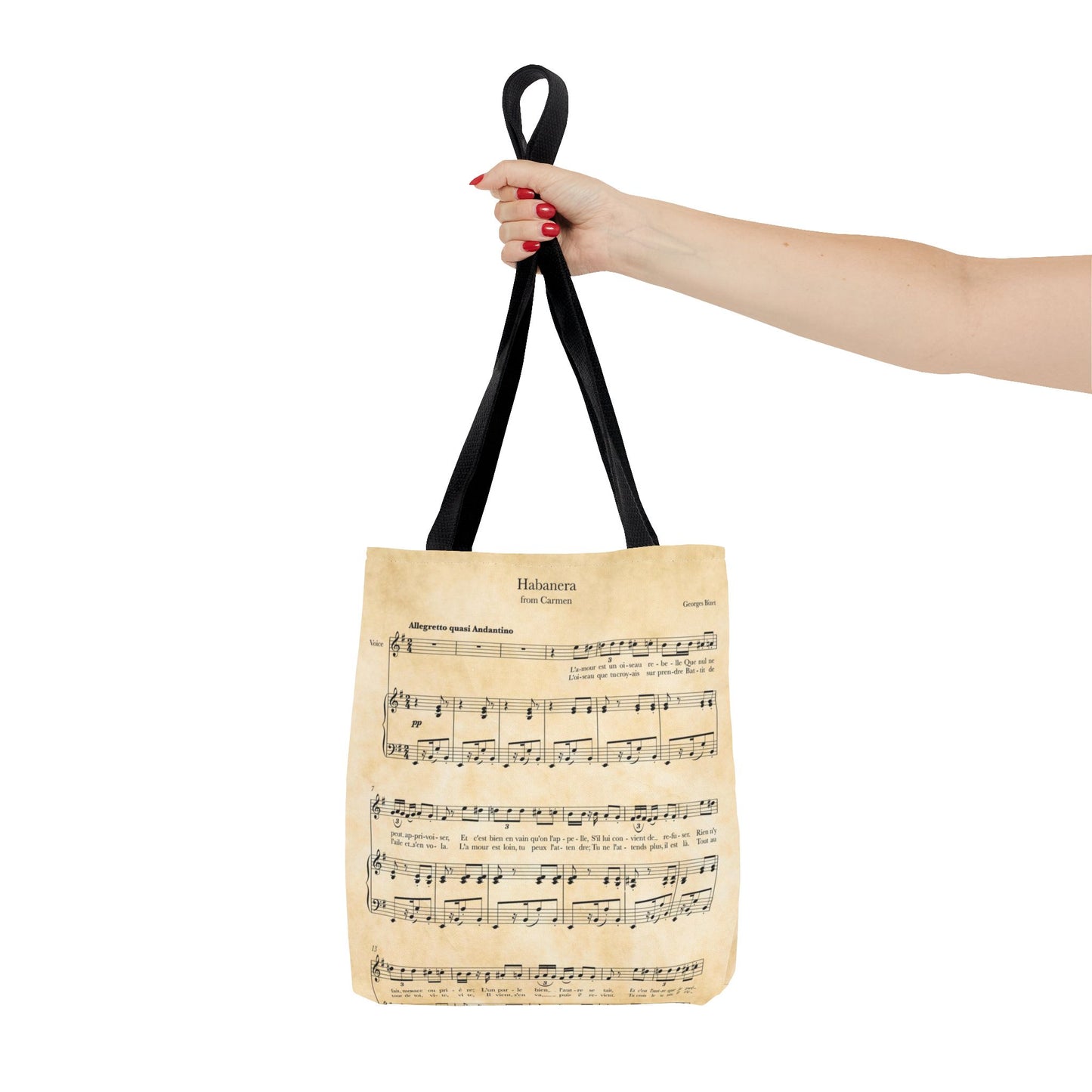 Carmen Habanera Opera Tote Bag