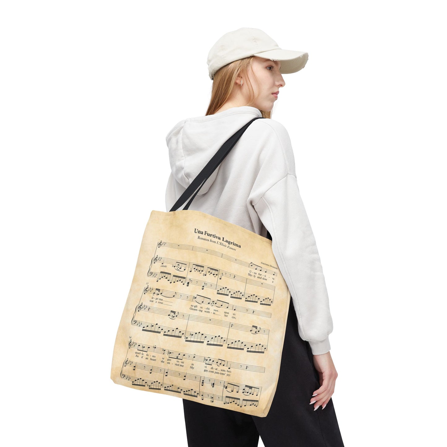 Una Furtiva Lagrima Opera Tote Bag