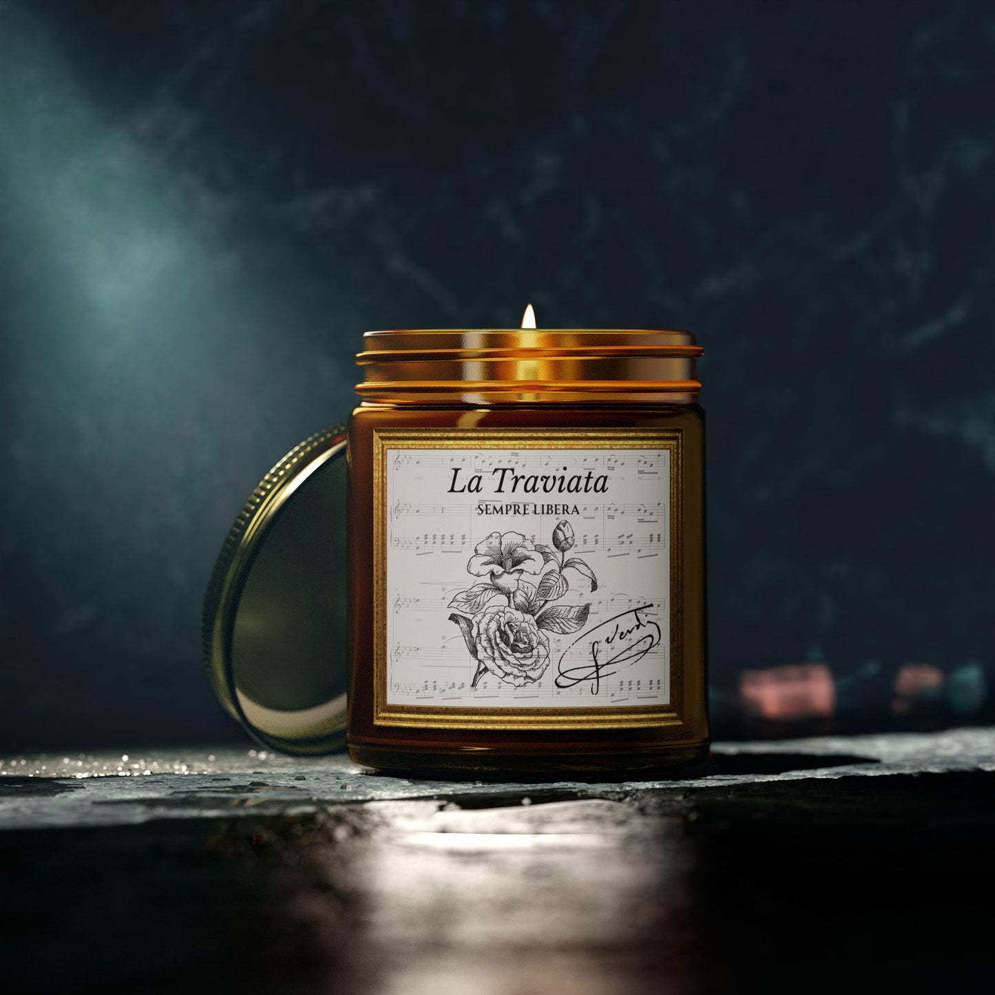 La Traviata Sempre Libera Candle