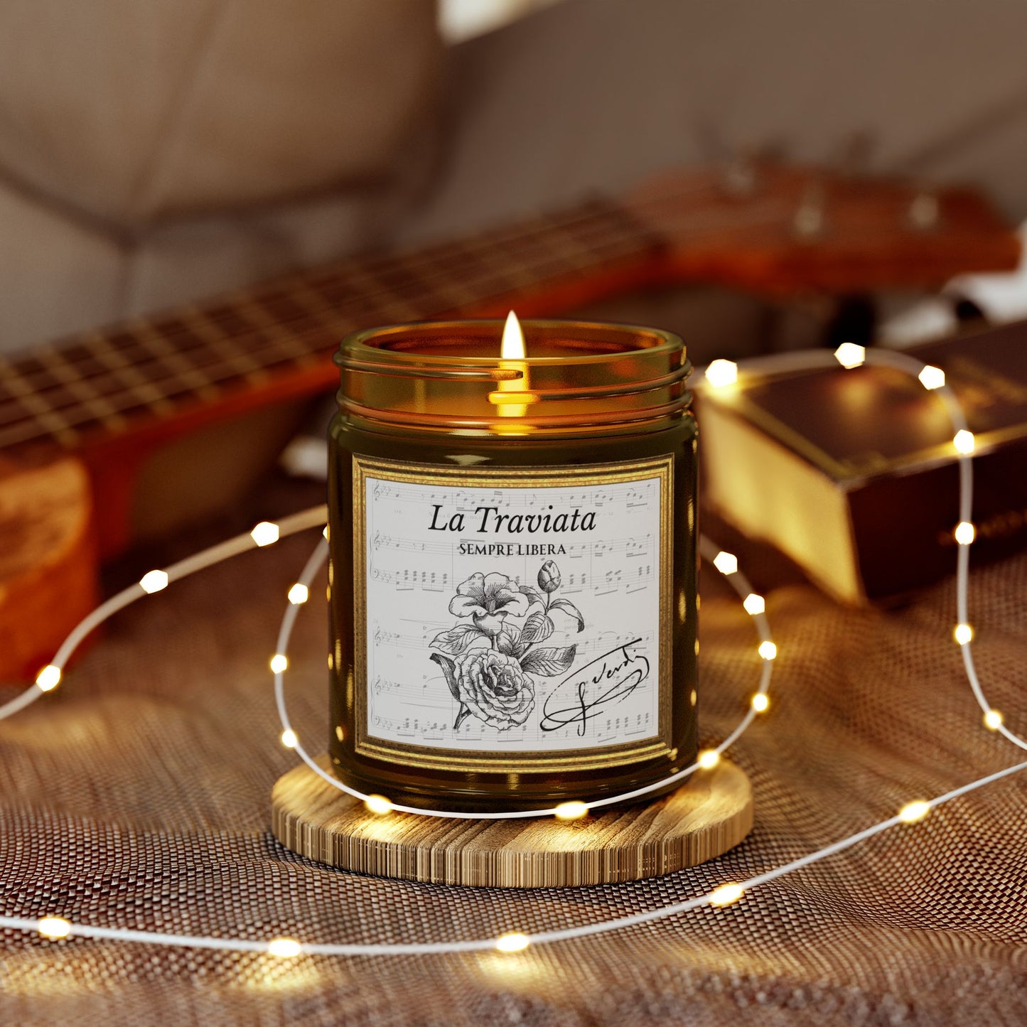 La Traviata Sempre Libera Candle