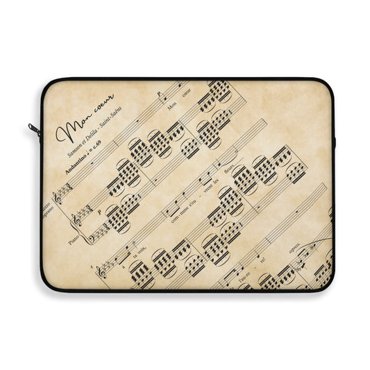 Mon Cœur Laptop Sleeve