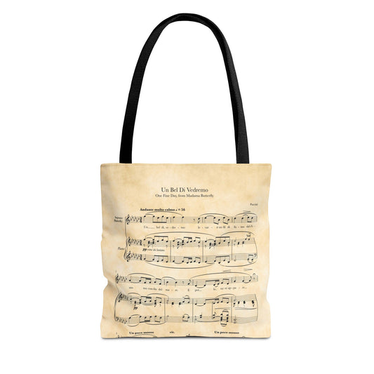 Madama Butterfly Un bel di Tote Bag