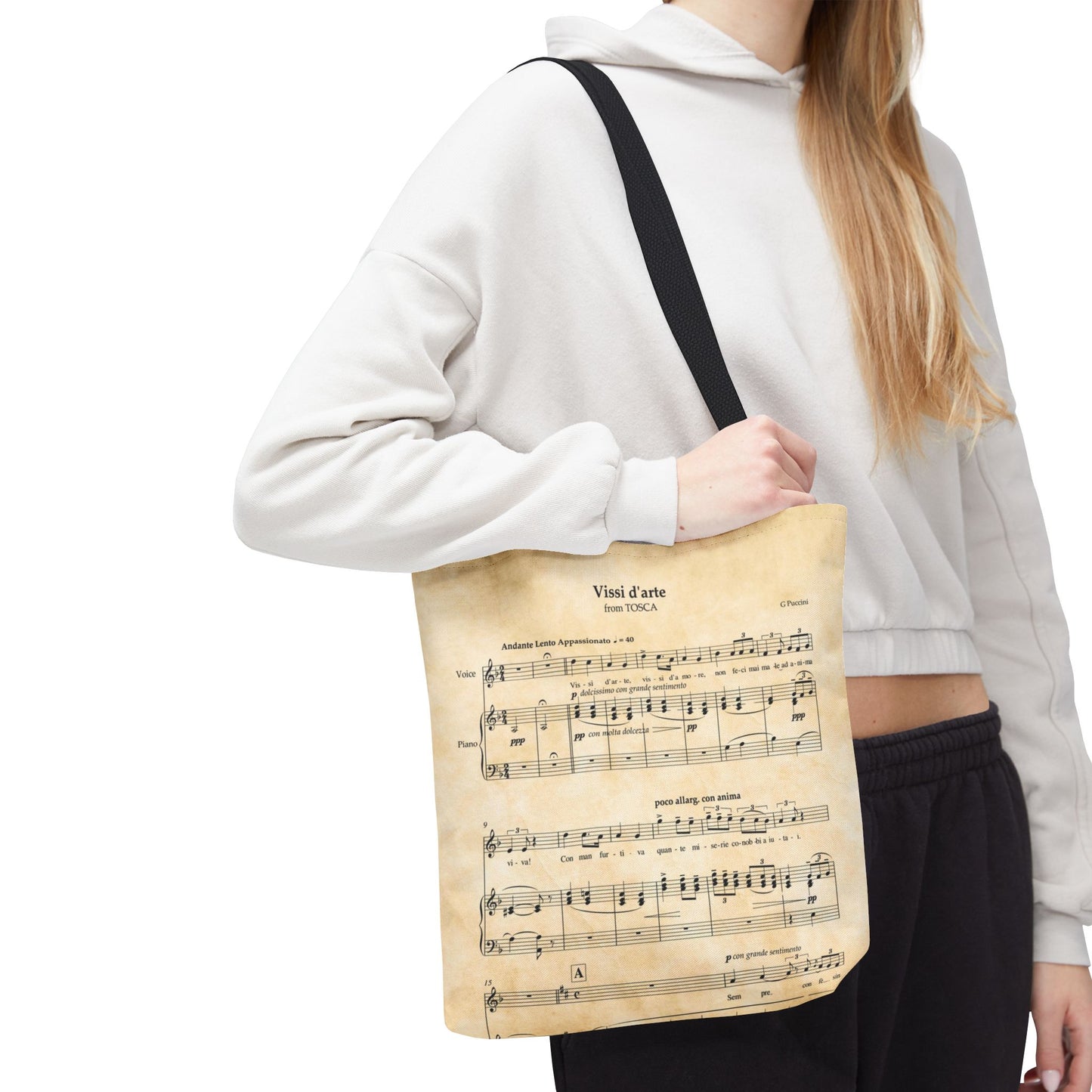 Tosca Vissi d'arte Opera Tote Bag