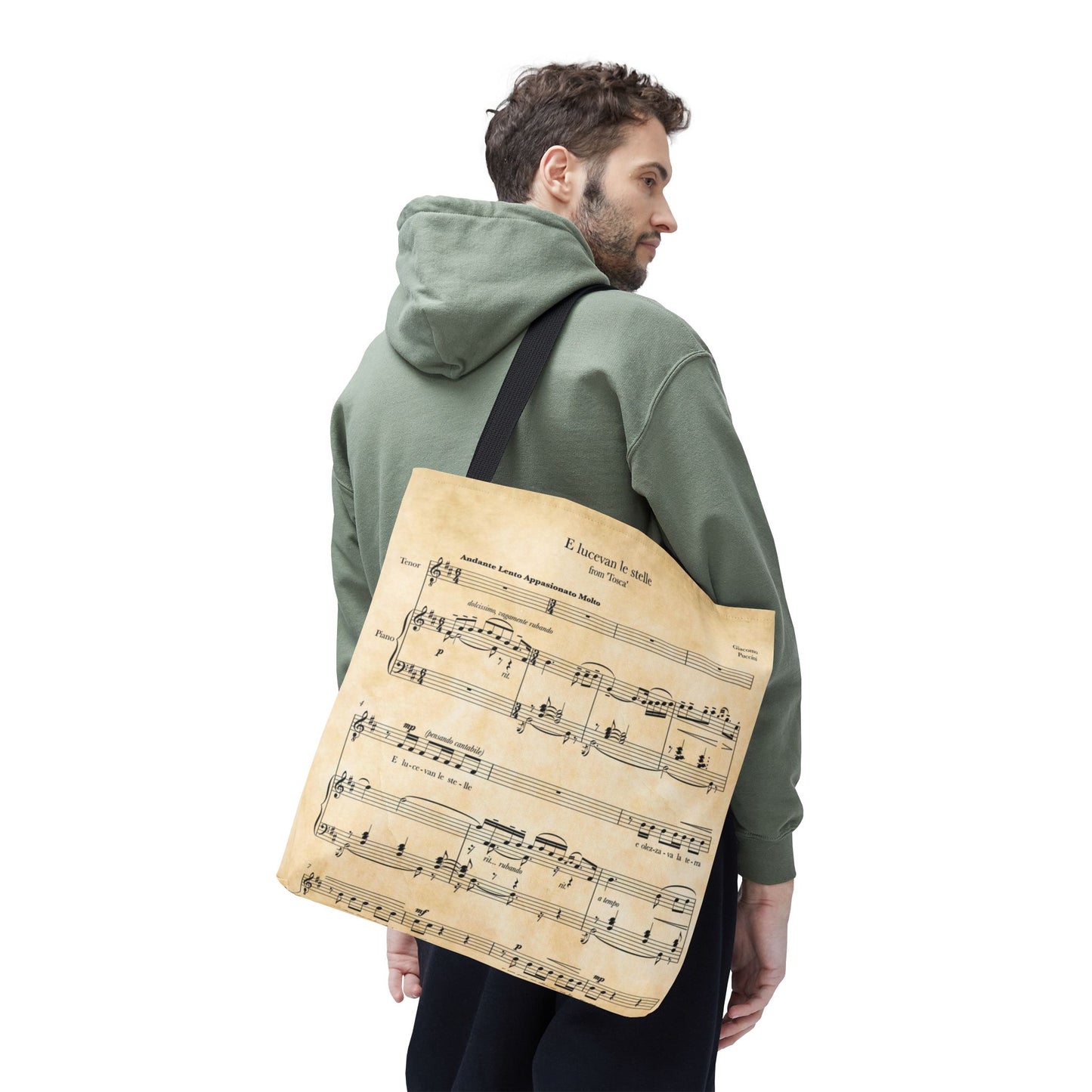 Tosca E Lucevan Opera Tote Bag