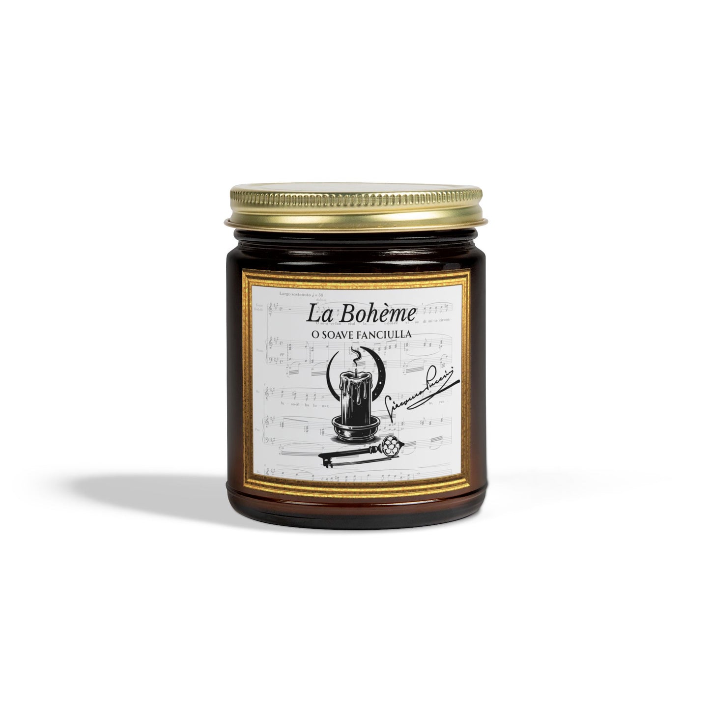 La Boheme O Soave Fanciulla Candle