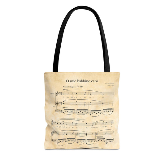 O mio babbino caro Opera Tote Bag