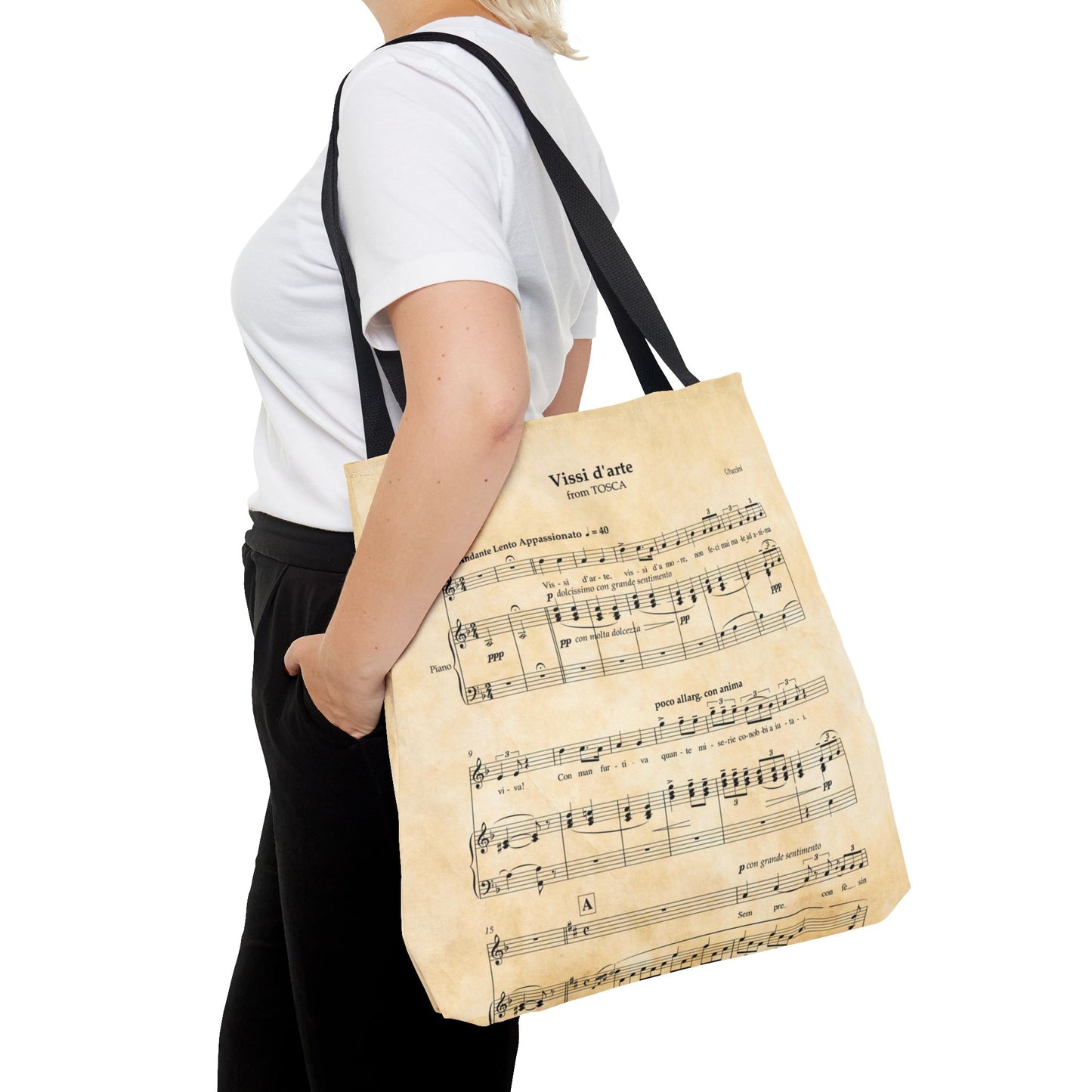 Tosca Vissi d'arte Opera Tote Bag