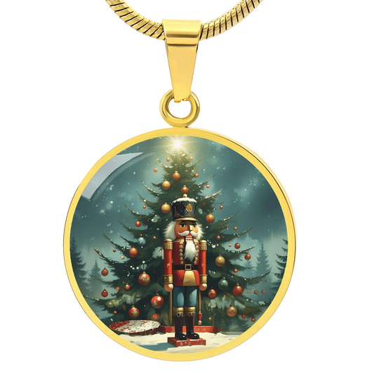 Gold finish Nutcracker Necklace