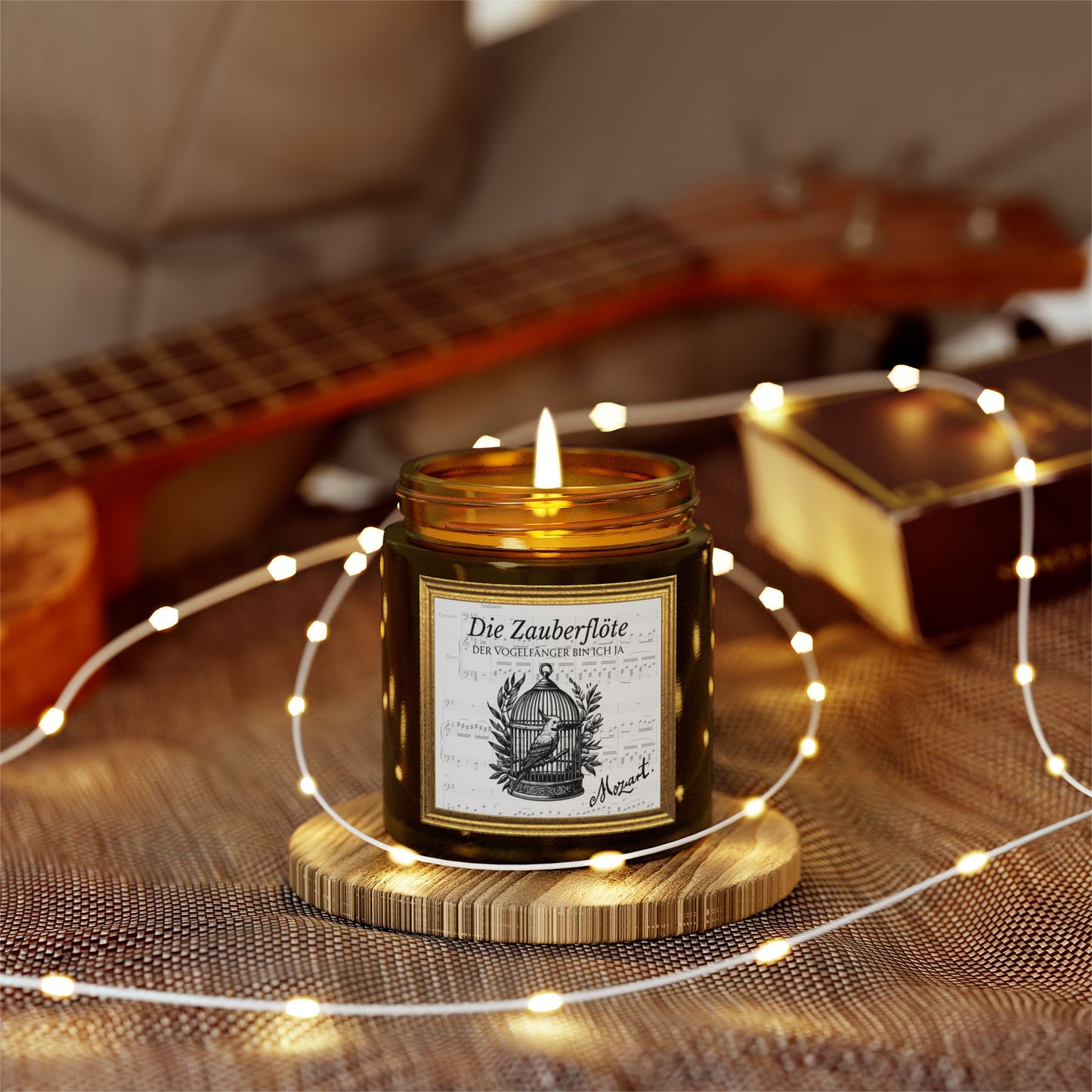 Magic Flute Papageno Candle