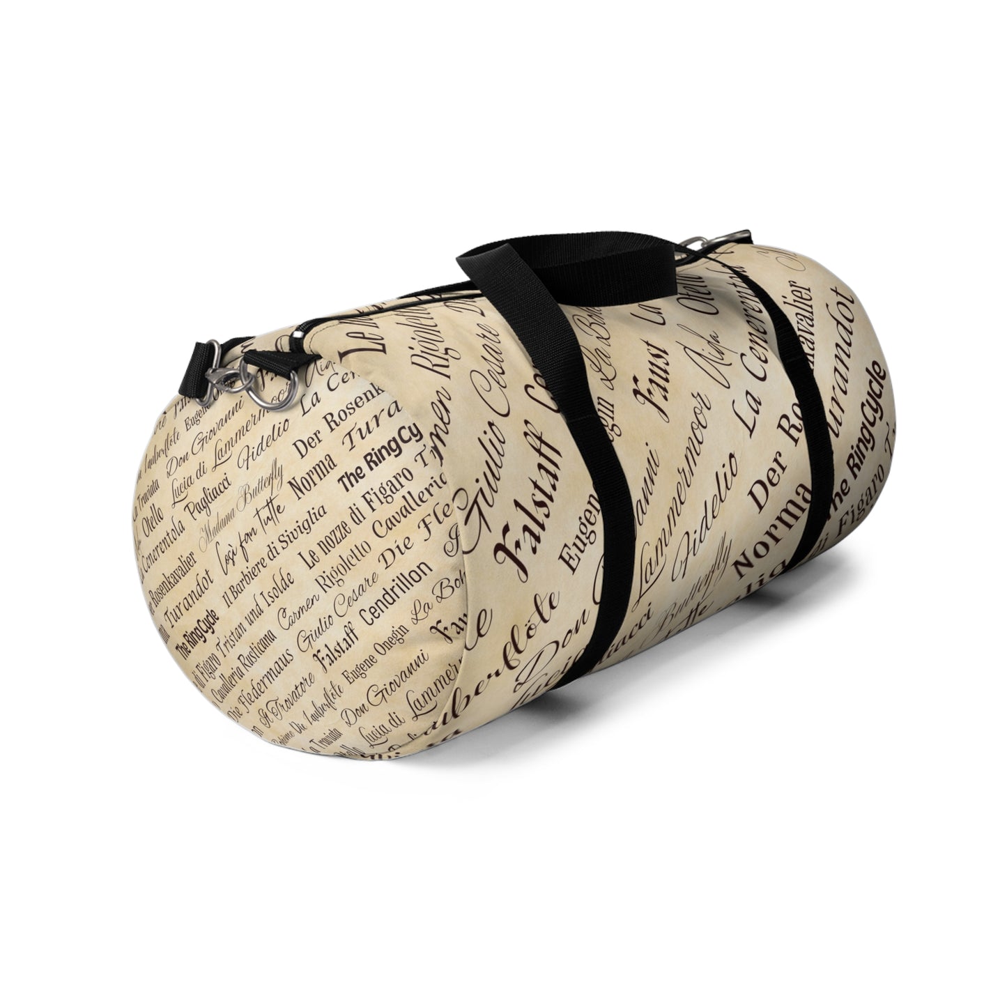 Opera Titles Duffel Bag