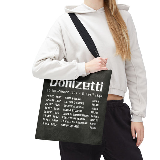 Donizetti Opera Premiers Tote Bag