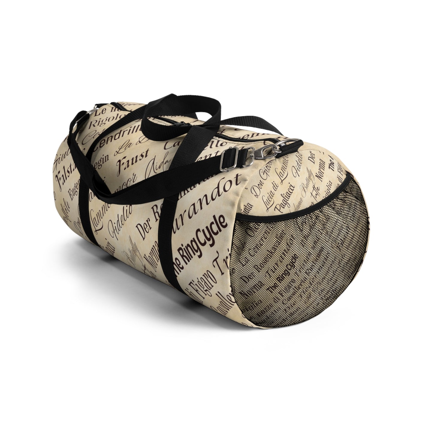 Opera Titles Duffel Bag