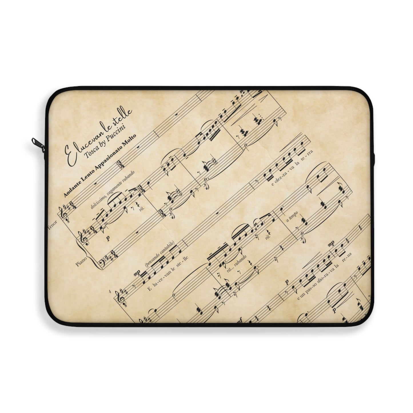 Tosca E Lucevan Le Stelle Laptop Sleeve