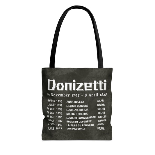 Donizetti Opera Premiers Tote Bag