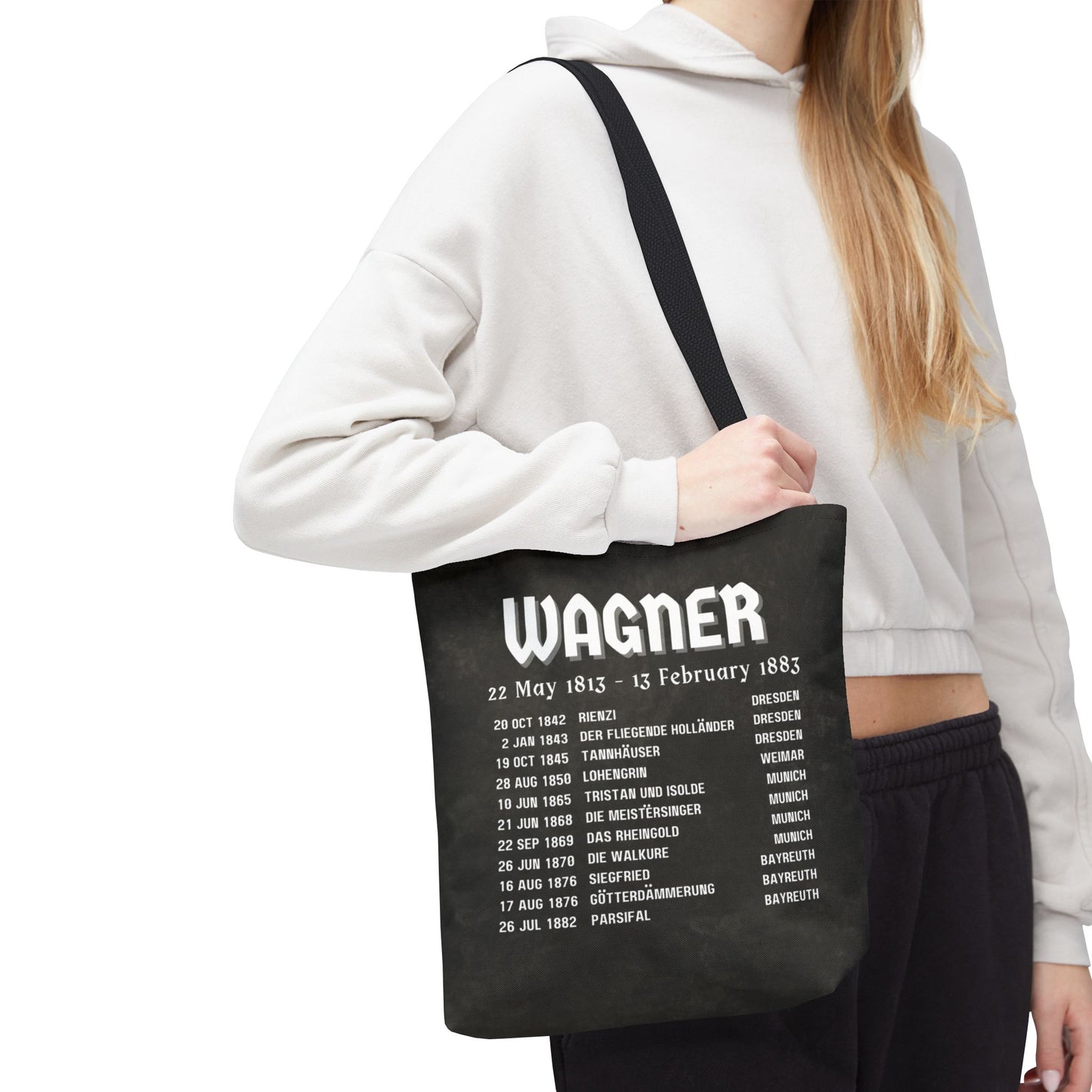 Wagner Opera Premiers Tote Bag