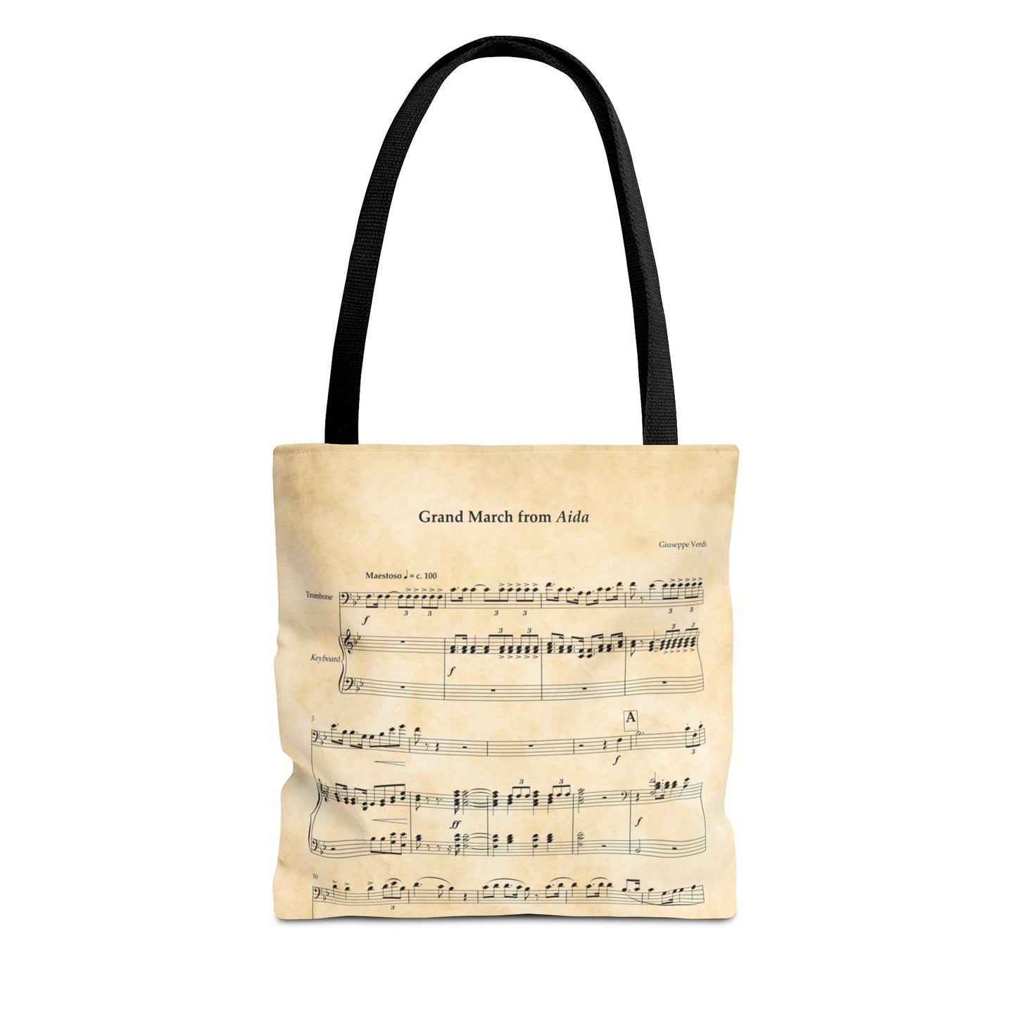 Aida Triumphal March Opera Tote Bag