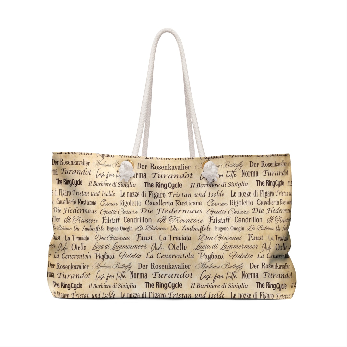 Opera Titles Weekender Bag