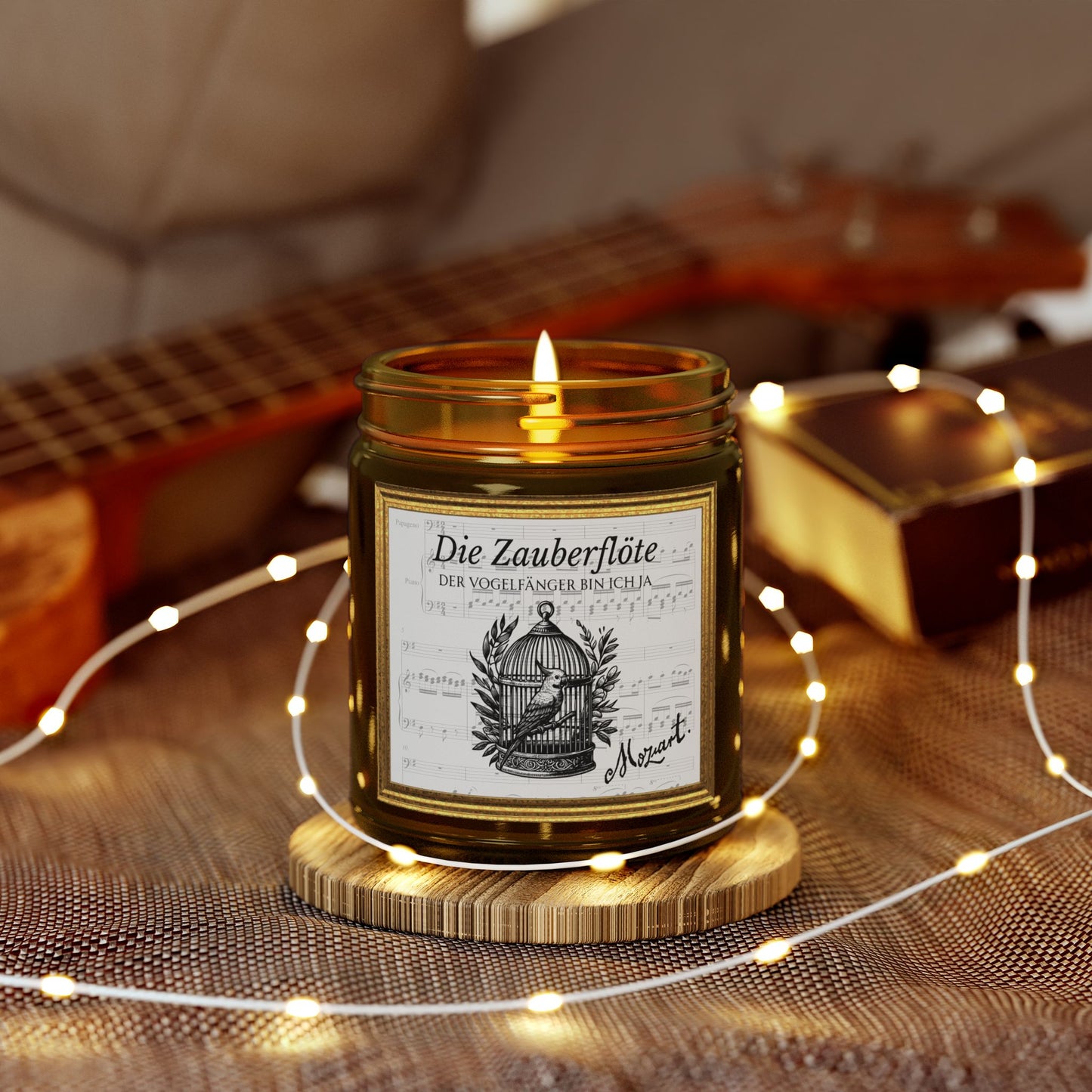 Magic Flute Papageno Candle