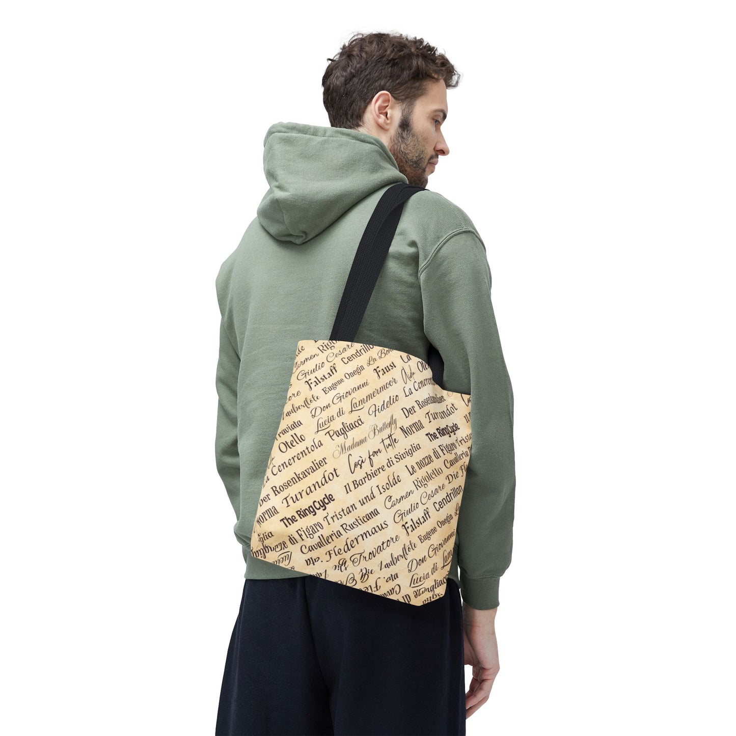 Opera Titles Tote Bag
