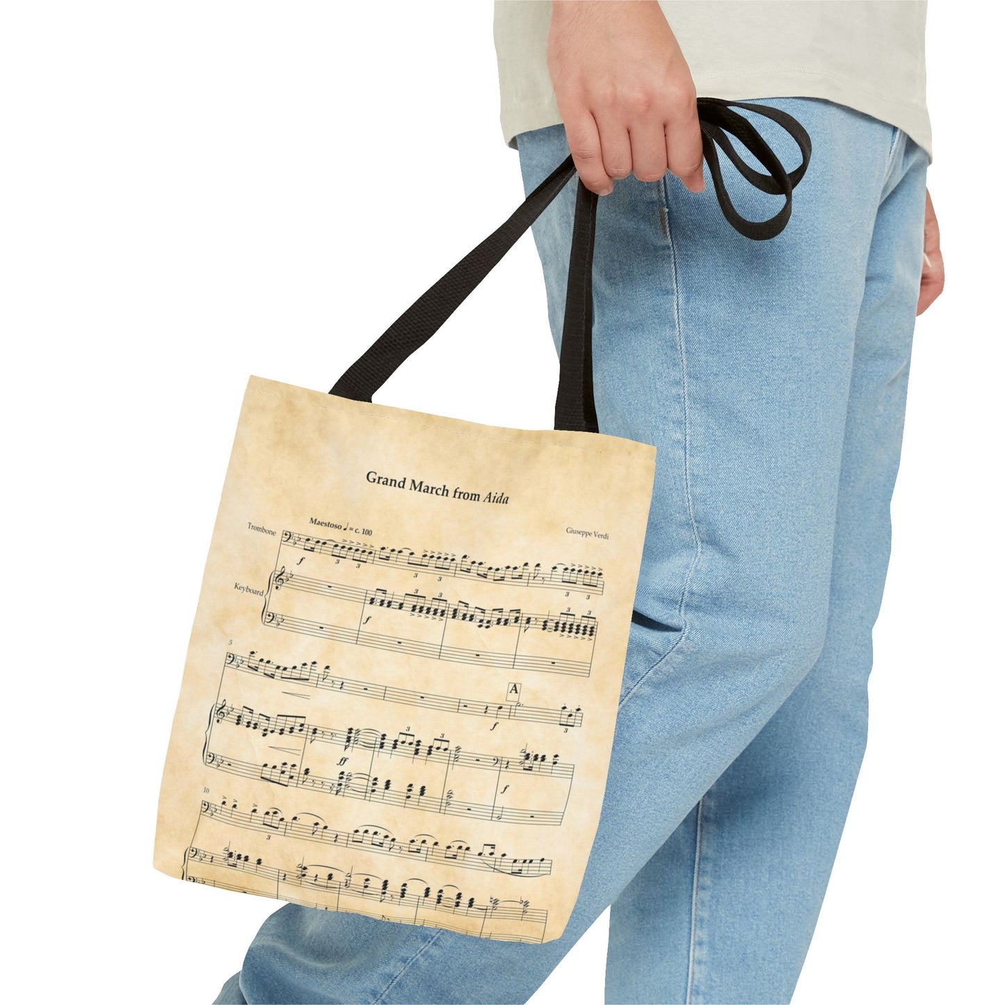 Aida Triumphal March Opera Tote Bag