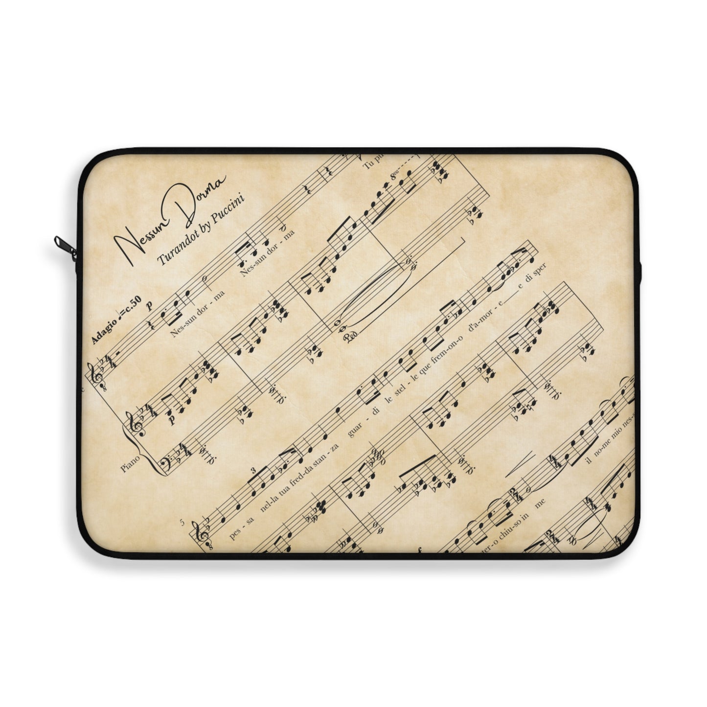 Turandot Nessun Dorma Laptop Sleeve