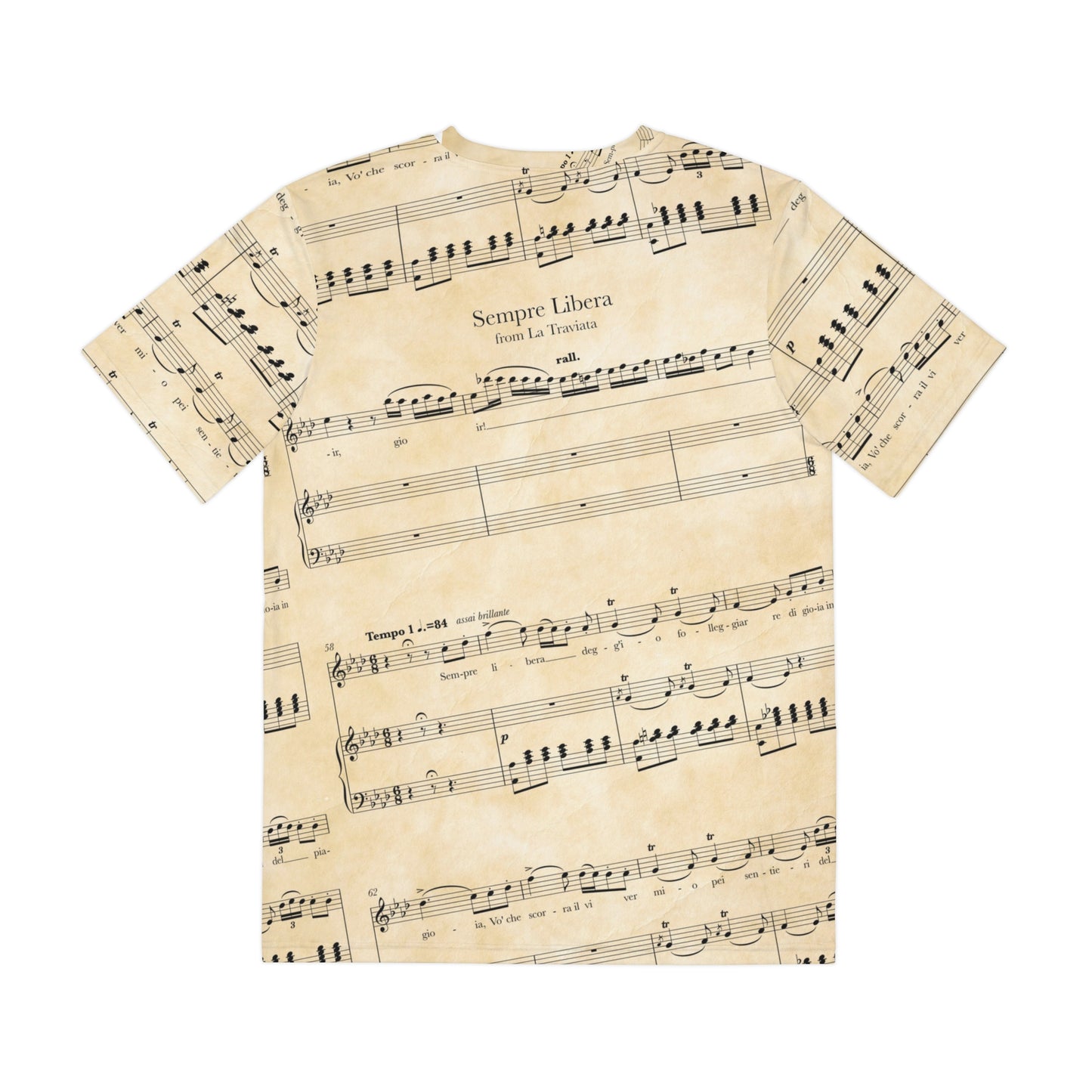 Sempre Libera La Traviata Music Unisex Shirt