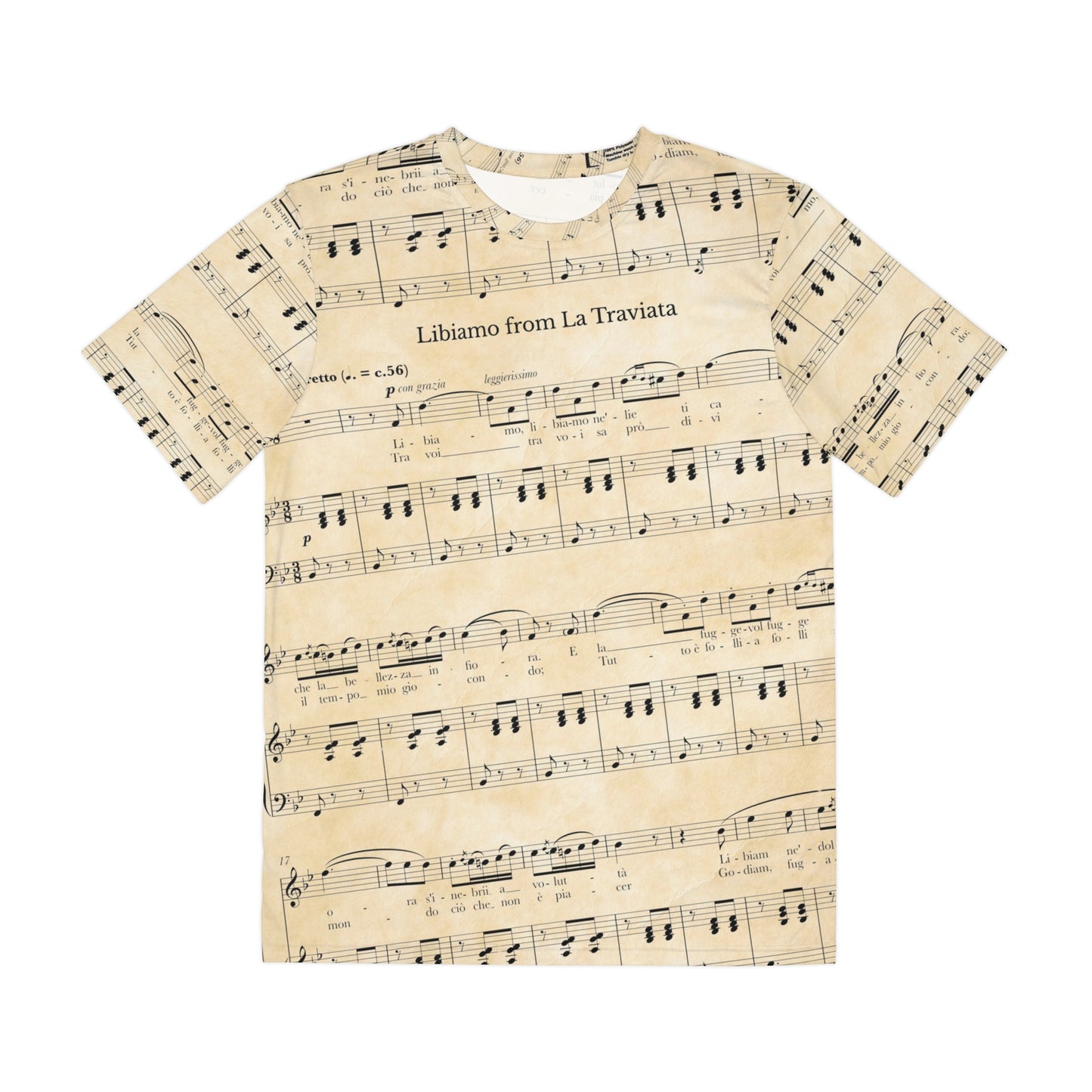 La Traviata Libiamo Music Unisex Shirt