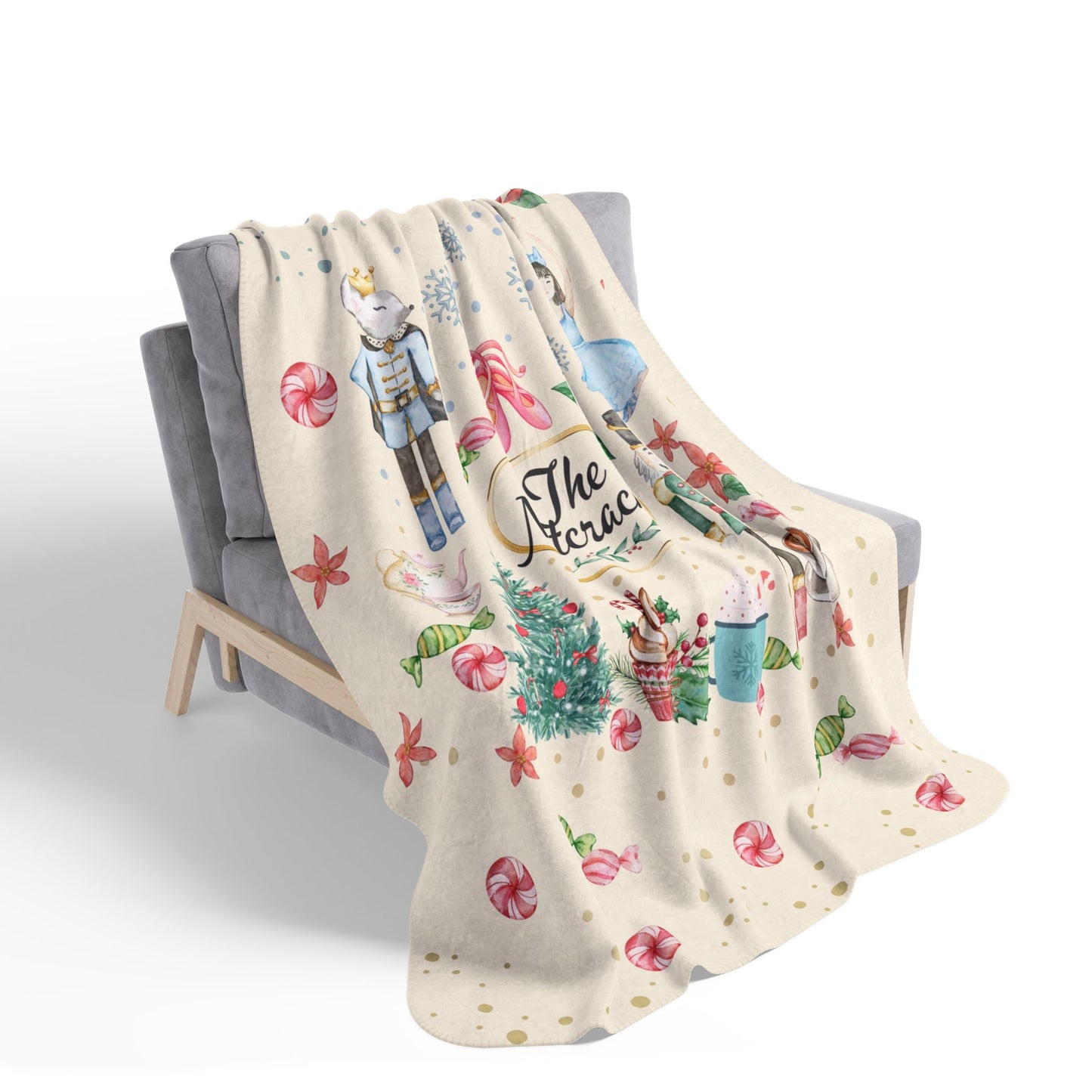 The Nutcracker Fleece Sherpa Blanket