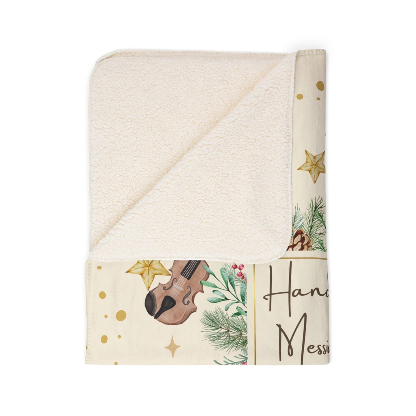 Handel's Messiah Fleece Sherpa Blanket