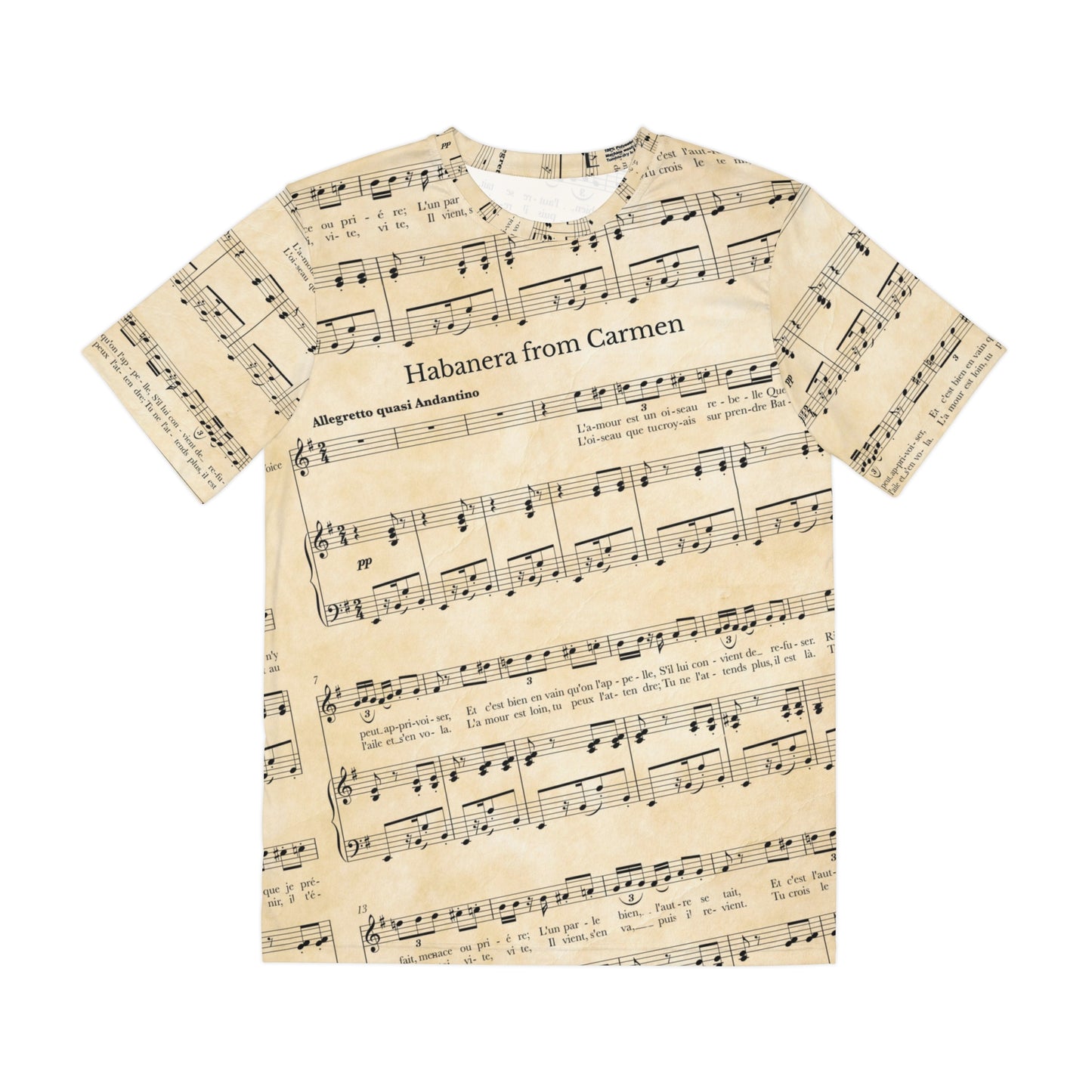 Carmen Habanera Music Unisex Shirt