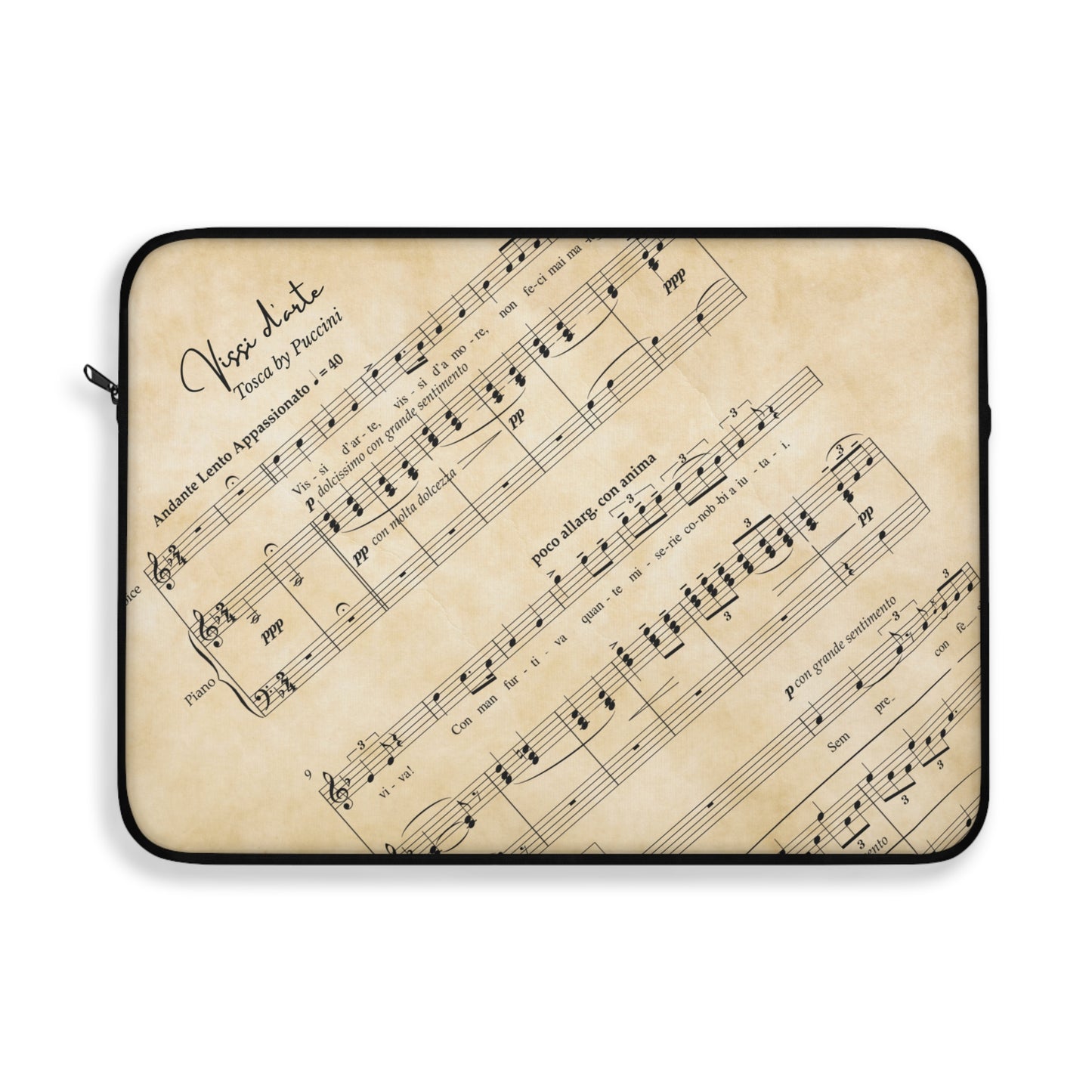 Tosca Vissi d'Arte Laptop Sleeve