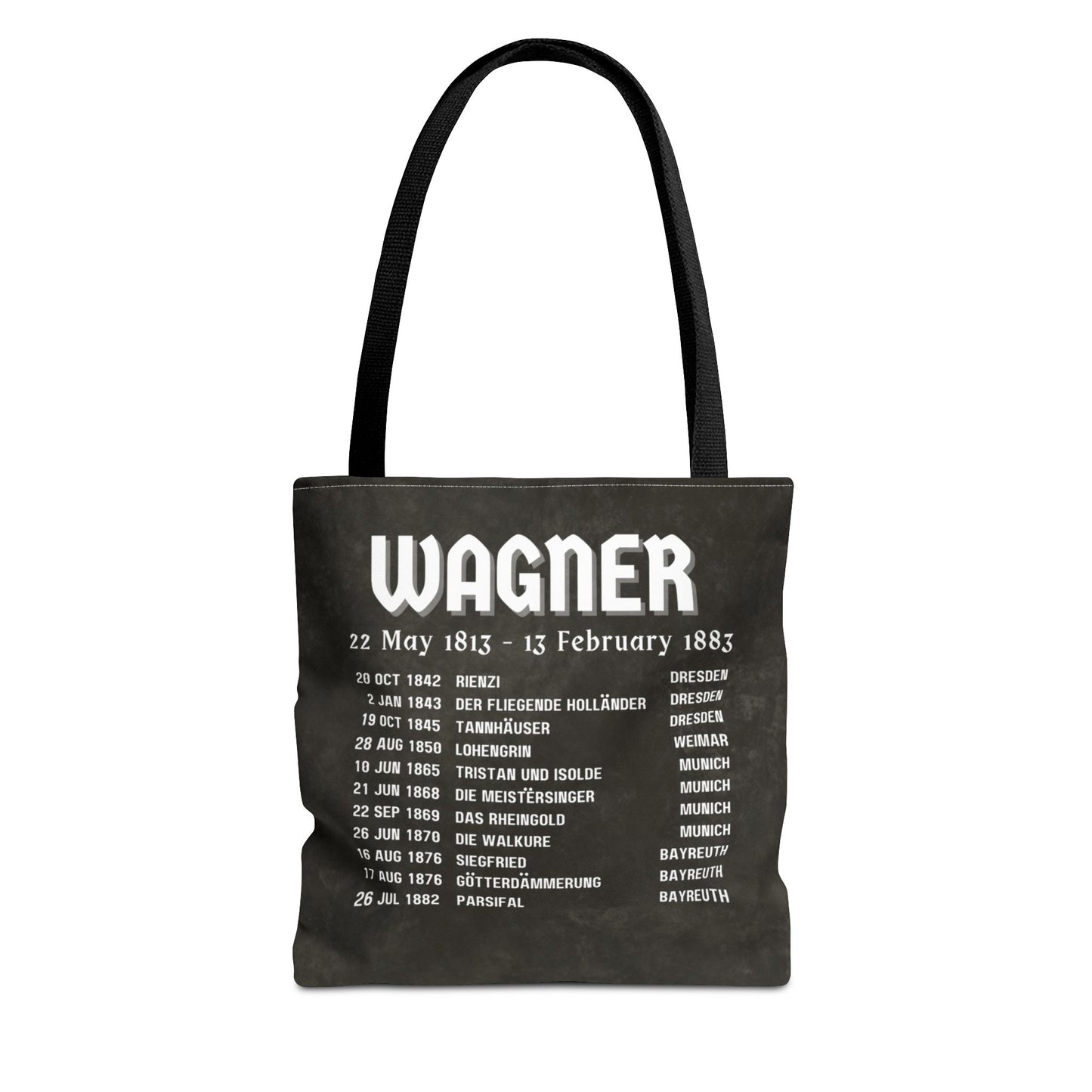 Wagner Opera Premiers Tote Bag