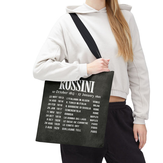 Rossini Opera Premiers Tote Bag