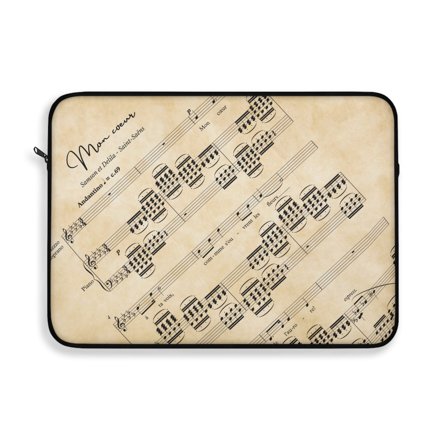Mon Cœur Laptop Sleeve