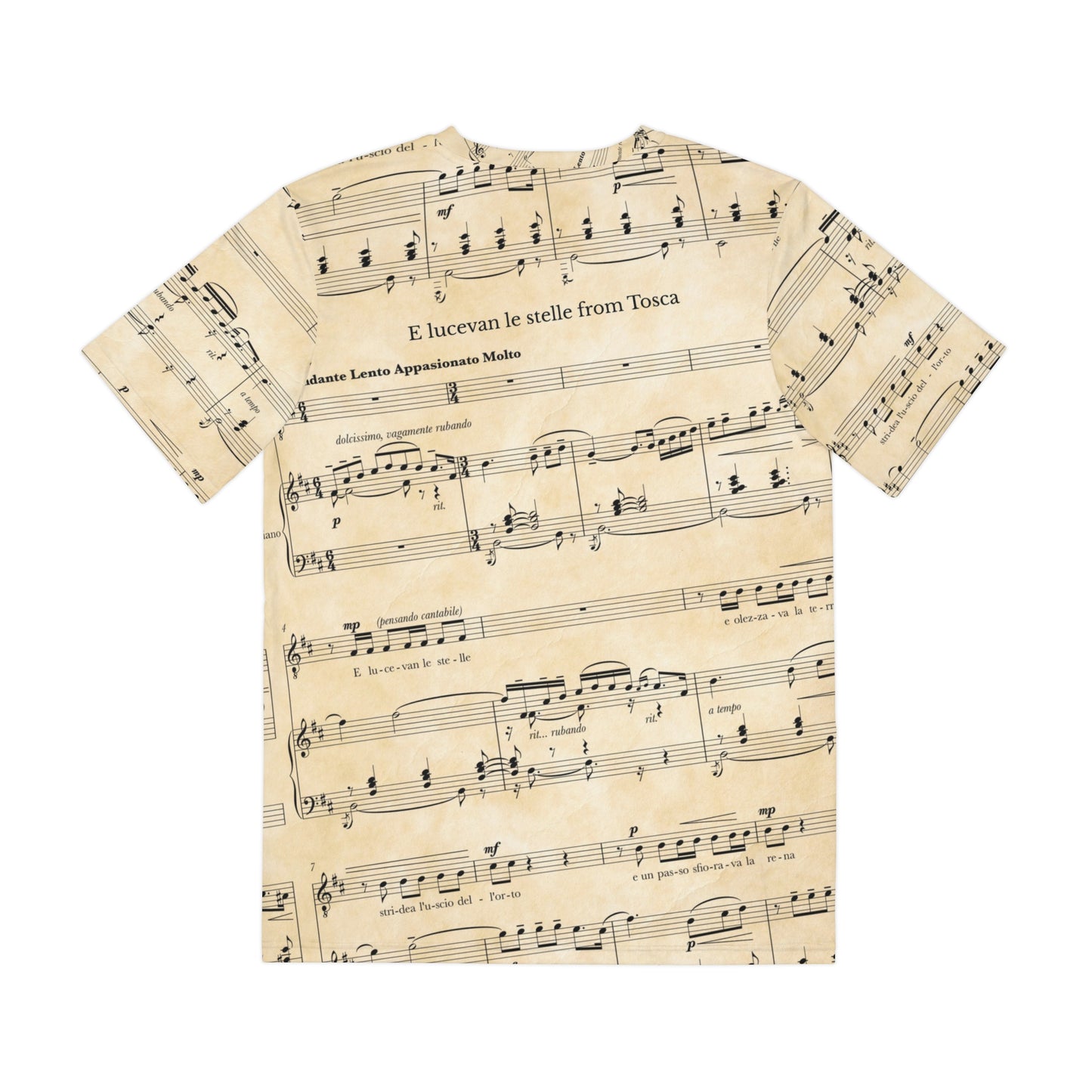 Tosca E Lucevan Le Stelle Music Unisex Shirt