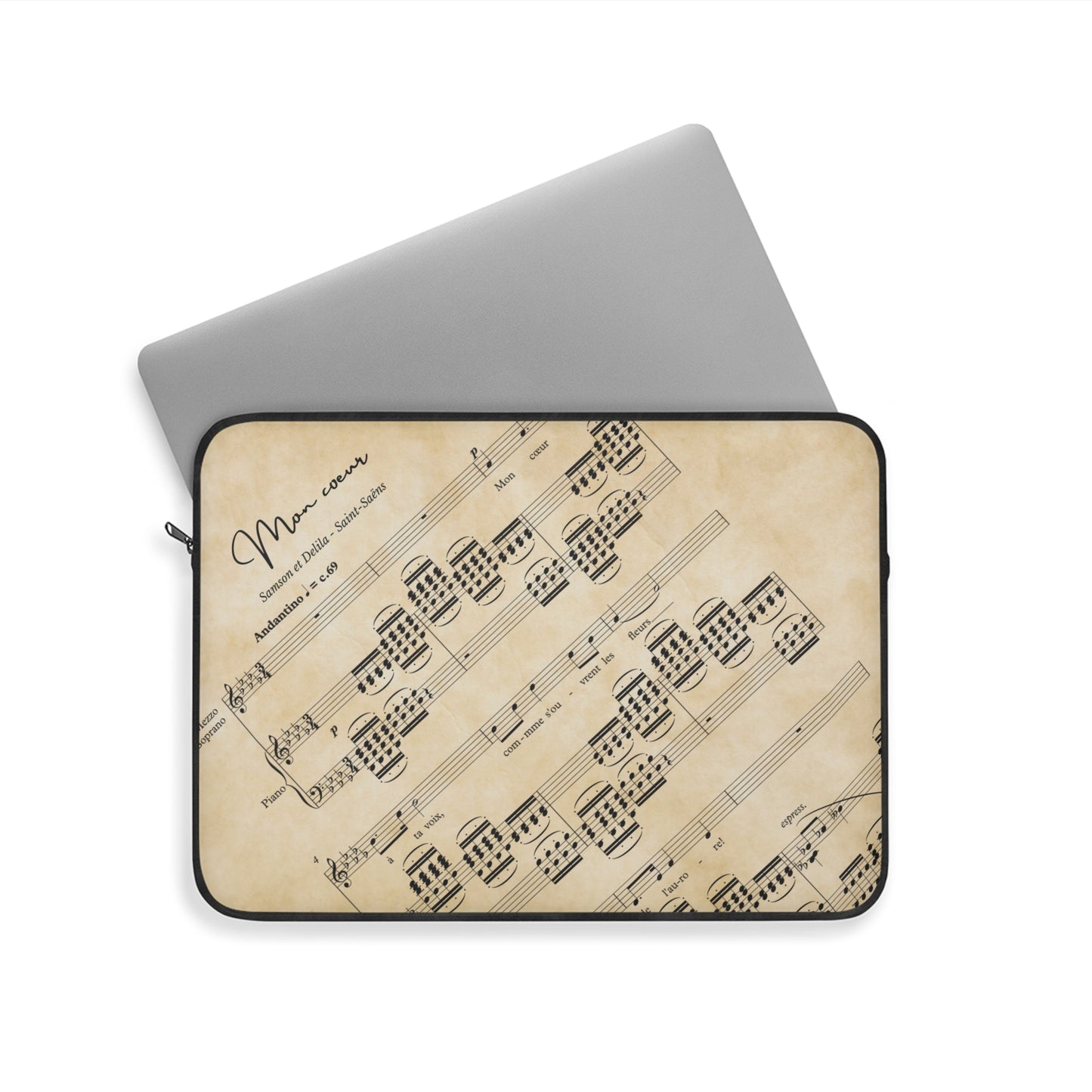 Mon Cœur Laptop Sleeve