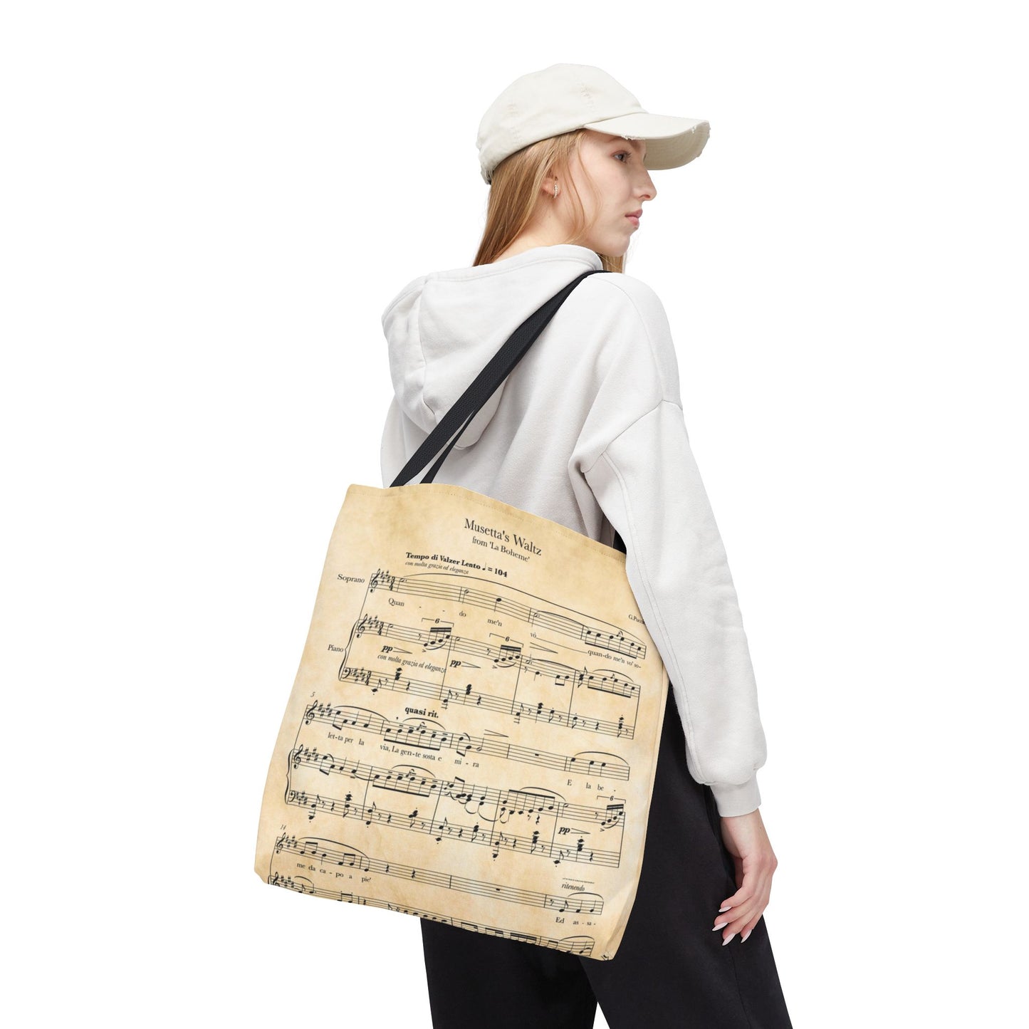 Musetta's Waltz Opera Tote Bag