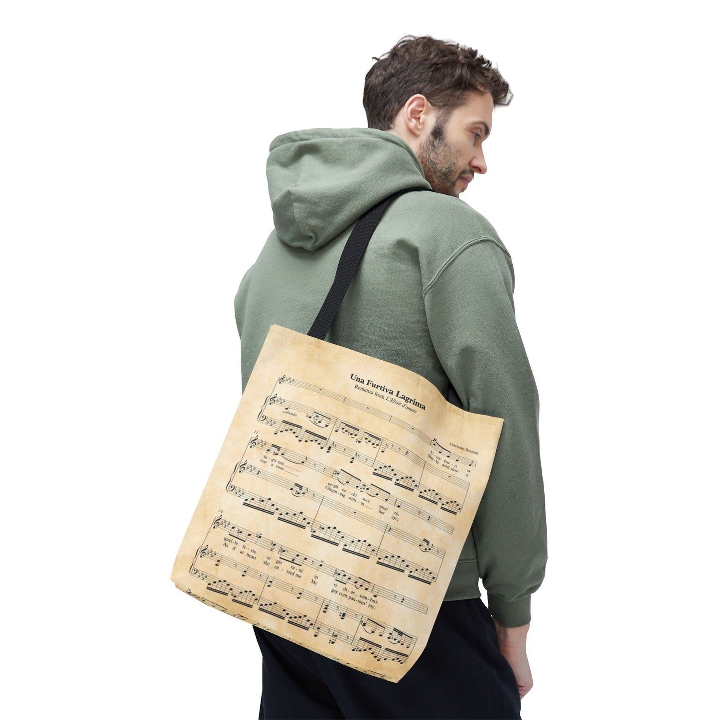 Una Furtiva Lagrima Opera Tote Bag