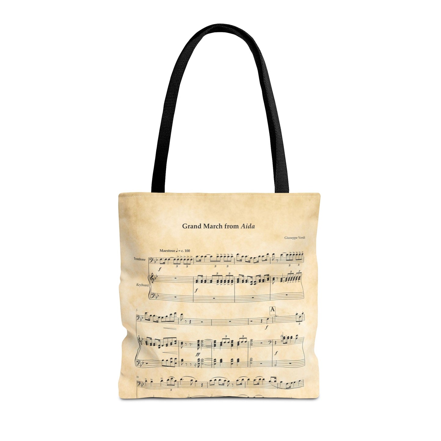 Aida Triumphal March Opera Tote Bag