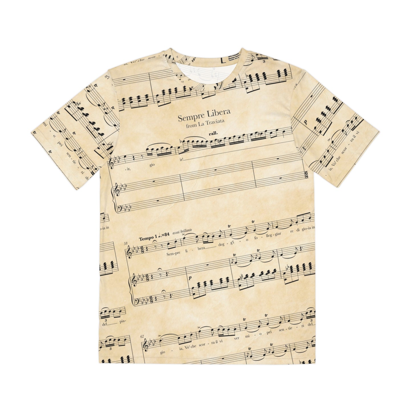 Sempre Libera La Traviata Music Unisex Shirt