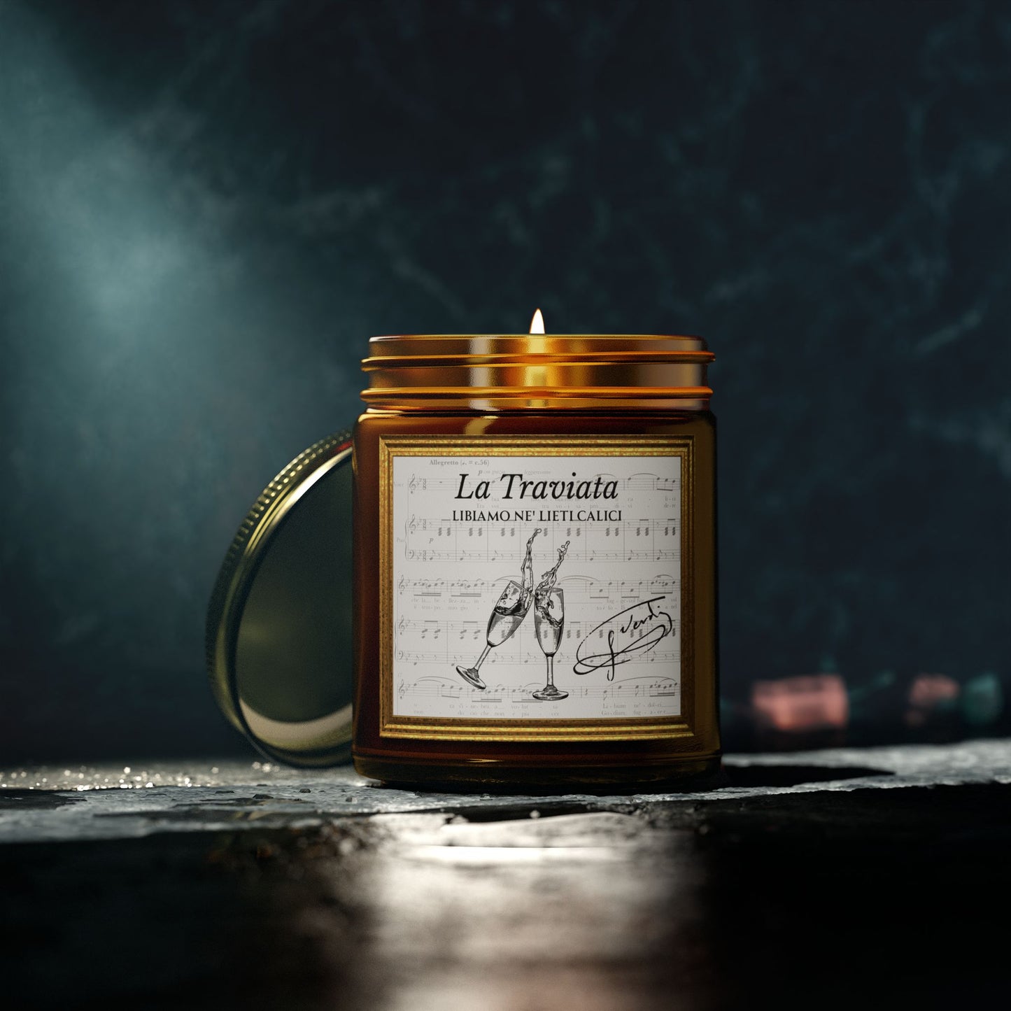 La Traviata Libiamo Candle