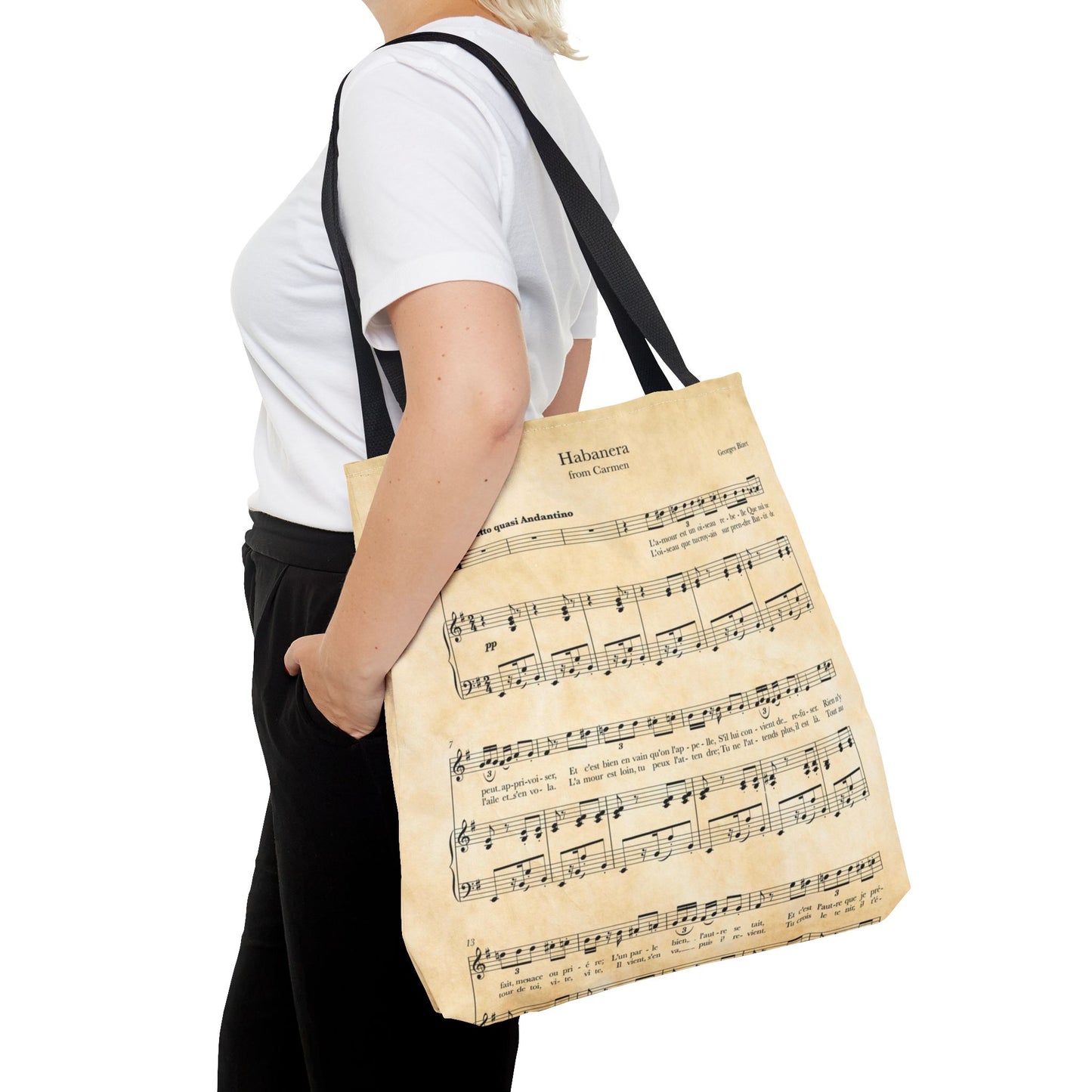 Carmen Habanera Opera Tote Bag