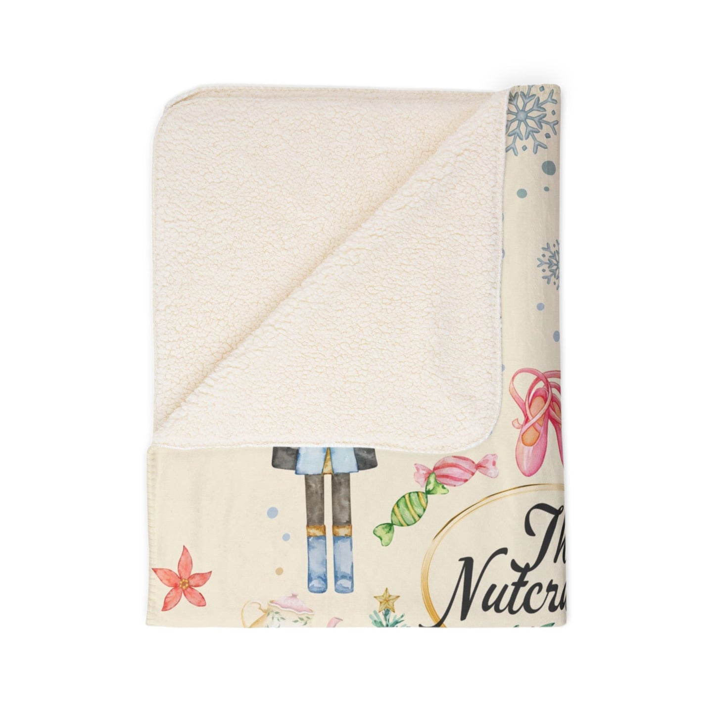 The Nutcracker Fleece Sherpa Blanket